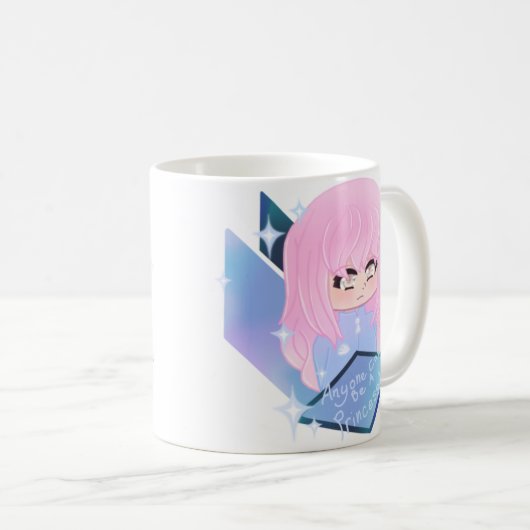Jeder kann Prinzessin sein Kaffeetasse (VorderseiteRechts)