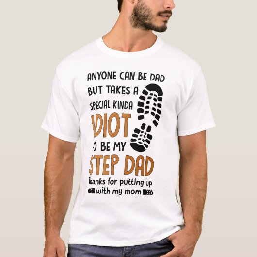 Jeder kann Vater sein, aber nimmt einen speziellen T-Shirt (Vorderseite)