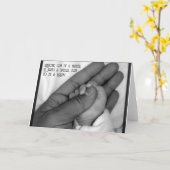 Jeder kann Vater sein Karte (Gelbe Blume)