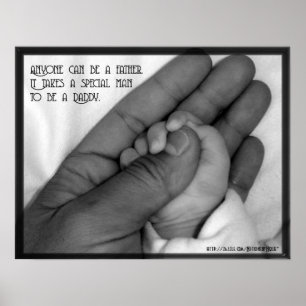 Jeder kann Vater sein Poster