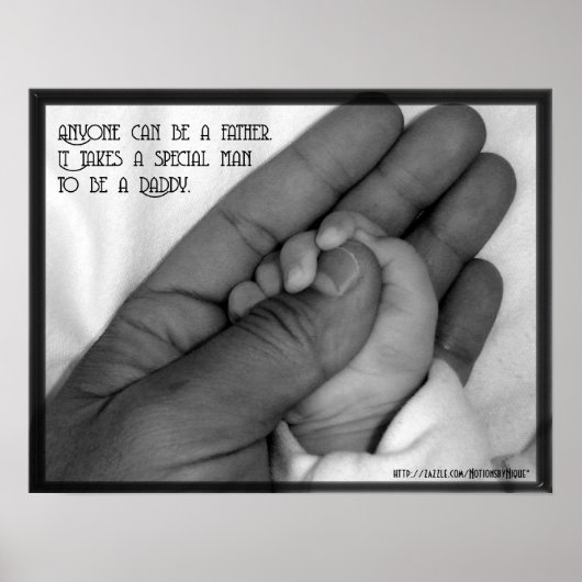 Jeder kann Vater sein Poster (Vorne)