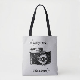 Jeder Klick erzählt eine Geschichte | Fotografie-T Tasche