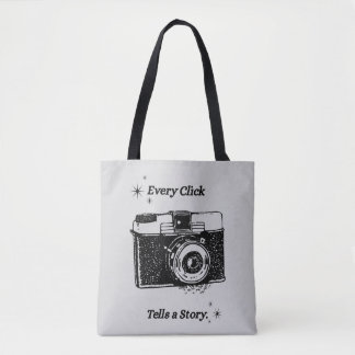 Jeder Klick erzählt eine Geschichte | Fotografie-T Tasche