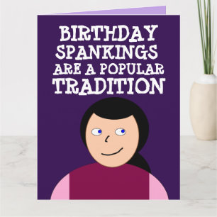 JEDER KOKETTE EINGANG (SPANK ME) KARTET IHN. KARTE