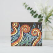 Jeder kommt irgendwie raus postkarte (Stehend Vorderseite)