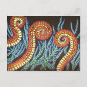 Jeder kommt irgendwie raus postkarte (Vorderseite)