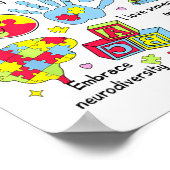 Jeder kommuniziert anders1 poster (Ecke)