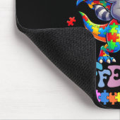 Jeder kommuniziert anders Autismus-Bewusstsein Mousepad (Ecke)