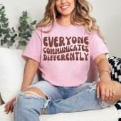 Jeder kommuniziert anders | Autismus | SPORT T-Shirt
