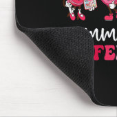 Jeder kommuniziert anders Herz Autismus Val Mousepad (Ecke)