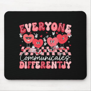 Jeder kommuniziert anders Sonderpädagogik Mousepad