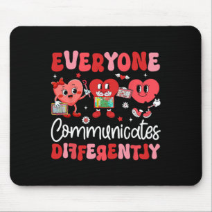 Jeder kommuniziert anders Sprachtherapie V Mousepad