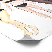 Jeder Körper ist schön. Poster (Ecke)