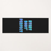 jeder Körper perfekt Yogamatte (Vorderseite (Horizontal))