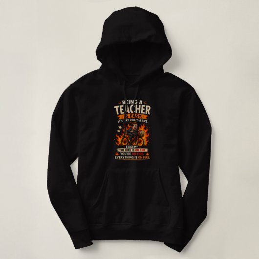 Jeder Lehrer wird das verstehen 😂🔥 Hoodie (Design vorne)