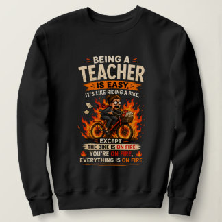 Jeder Lehrer wird das verstehen 😂🔥 Sweatshirt