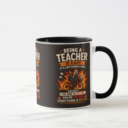 Jeder Lehrer wird das verstehen 😂🔥 Tasse (Rechts)