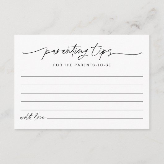 JEDER LEIGH Kinderbetreuungskarte Begleitkarte (Vorderseite)