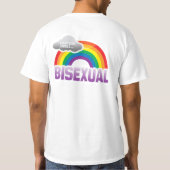 JEDER LIEBE A BISEXUAL T-Shirt (Rückseite)