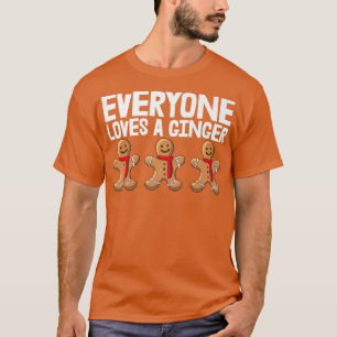 Jeder Liebe ein GingerLove backen Frauen Party Gin T-Shirt