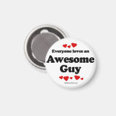 Jeder Liebe ein Phantastischer Typ Magnet (Vorderseite/Rückseite)