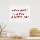 Jeder Liebe einen Filmlüfter Poster (Küche)