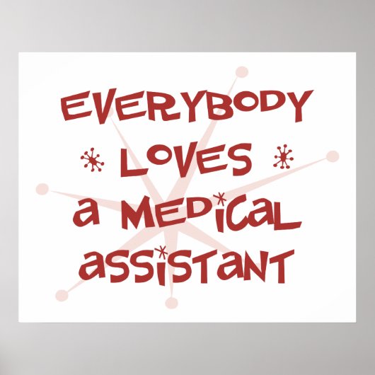 Jeder Liebe ist medizinischer Assistent Poster (Vorne)