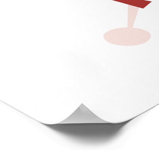 Jeder Liebe ist Zahnarzt Poster (Ecke)