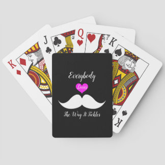 Jeder Liebe, wie es kitzelt Spielkarten