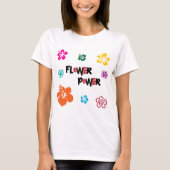 Jeder Lieben Blumen T-Shirt (Vorderseite)