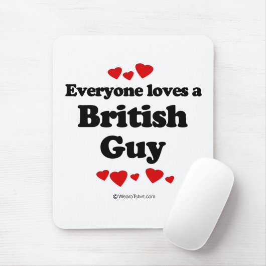 Jeder Lieben ein britischer Typ Mousepad (Mit Mouse)