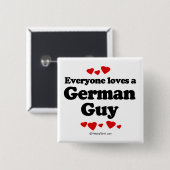 Jeder Lieben ein deutscher Typ Button (Vorne & Hinten)