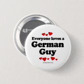 Jeder Lieben ein deutscher Typ-T - Shirt Button (Vorne & Hinten)