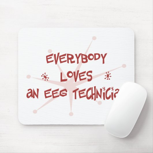 Jeder Lieben ein EEG Techniker Mousepad (Mit Mouse)