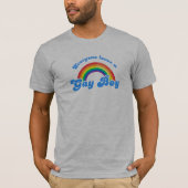 Jeder Lieben ein homosexueller Junge T-Shirt (Vorderseite)