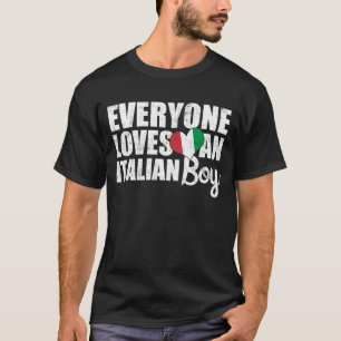 Jeder Lieben ein italienischer Junge T-Shirt