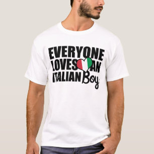 Jeder Lieben ein italienischer Junge T-Shirt