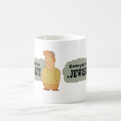 Jeder Lieben ein jüdischer Junge Kaffeetasse (Mittel)