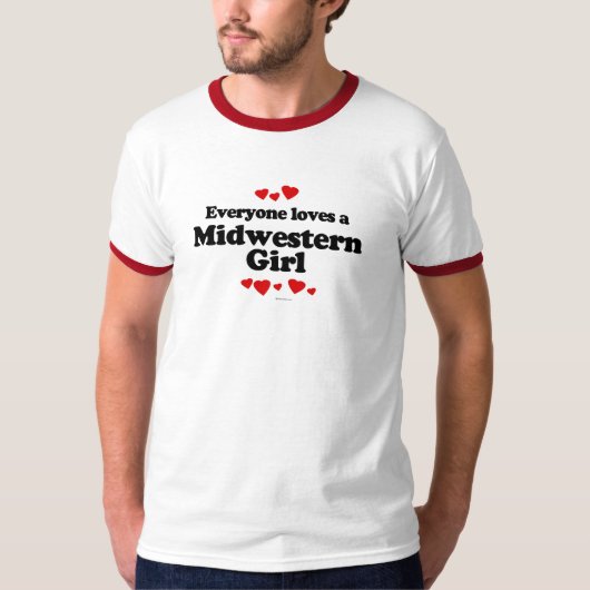 Jeder Lieben ein Mädchen-T - Shirt des (Vorderseite)