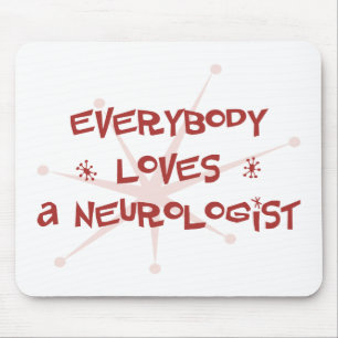 Jeder Lieben ein Neurologe Mousepad