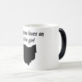 Jeder Lieben ein Ohio-Mädchen Verwandlungstasse (VorderseiteRechts)