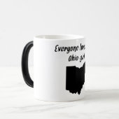 Jeder Lieben ein Ohio-Mädchen Verwandlungstasse (Vorderseite Links)