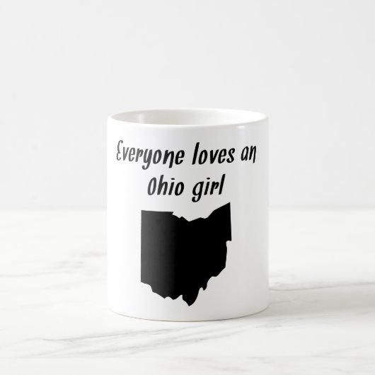Jeder Lieben ein Ohio-Mädchen Verwandlungstasse (Mittel)
