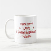 Jeder Lieben eine menschliche Kaffeetasse (Links)