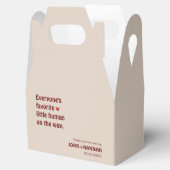 Jeder liebste kleine Mensch in Babydusche Geschenkschachtel (Geöffnet)