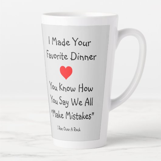 Jeder macht Fehler durch Zazz_it L Milchtasse (Rechts)