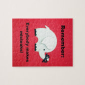 Jeder macht Fehler. Puzzle (Horizontal)