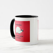 Jeder macht Fehler. Tasse (Vorderseite Links)