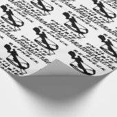 Jeder macht sich über dem Rednecken bis den Zombie Geschenkpapier (Ecke)