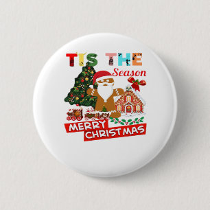 Jeder mag einen Weihnachtsmann zu Weihnachten Weih Button